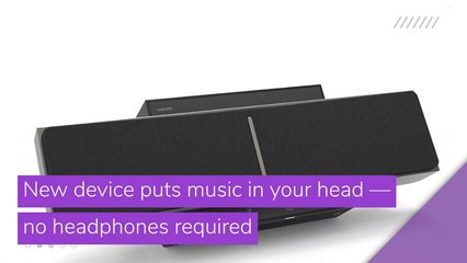 New device puts music in your head — no headphones required, and other top stories in entertainment from November 13, 2020.