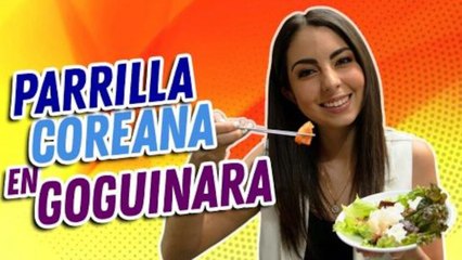 Probando comida coreana en la CDMX