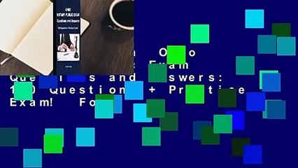 Full version  Ohio Notary Public Exam Questions and Answers: 150 Questions + Practice Exam!  For