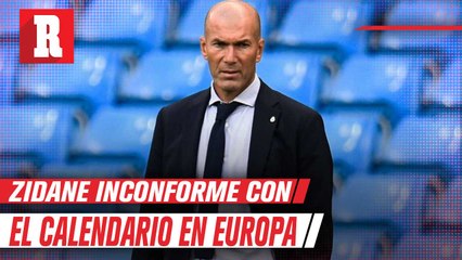 Zinedine Zidane se quejó de exceso de partidos que afrontan los futbolistas