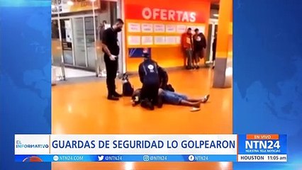 Indignación por la muerte de un afrobrasileño que recibió una paliza en un supermercado en la ciudad de Porto Alegre.