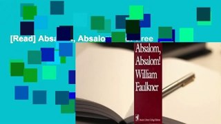 [Read] Absalom, Absalom!  For Free