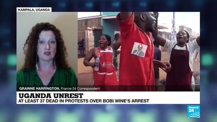 Uganda opposition leader Bobi Wine charged, freed on bail