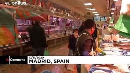 Madrid market's makeover after street festival moves due to COVID-19