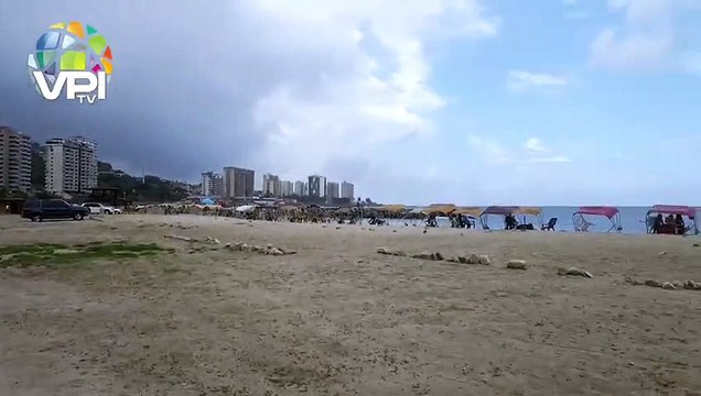 Poca afluencia de personas en playas del estado Vargas