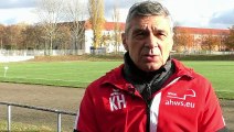 Hoffnung auf den Re-Start: Altglienicke-Trainer Karsten Heine über die Fortsetzung der Regionalliga