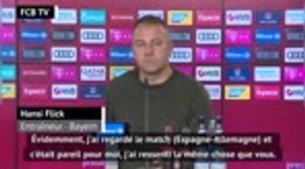 8e j. - Flick déçu par la prestation allemande en Ligue des Nations