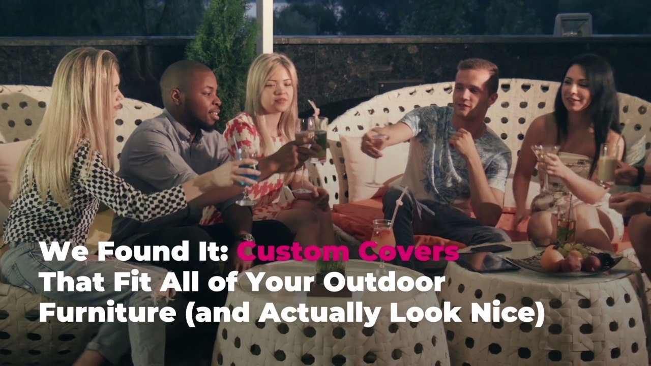 We Found It: Custom Covers That Fit All of Your Outdoor Furniture (and Actually Look Nice)