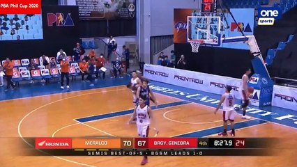 Game 2: Meralco vs Ginebra | 4th Qtr Semifinals November 20, 2020 | PBA Phil. Cup 2020