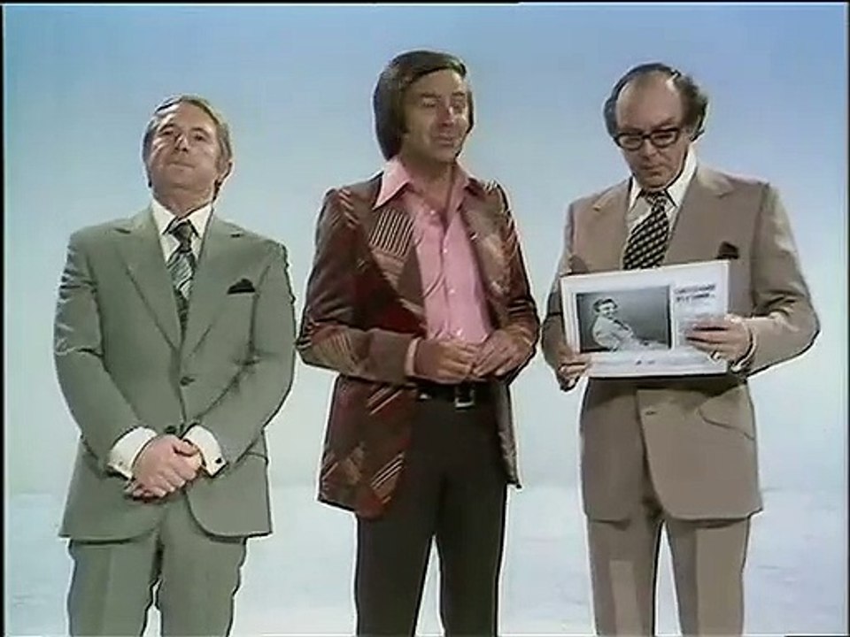 Des O'Connor with Eric and Ernie