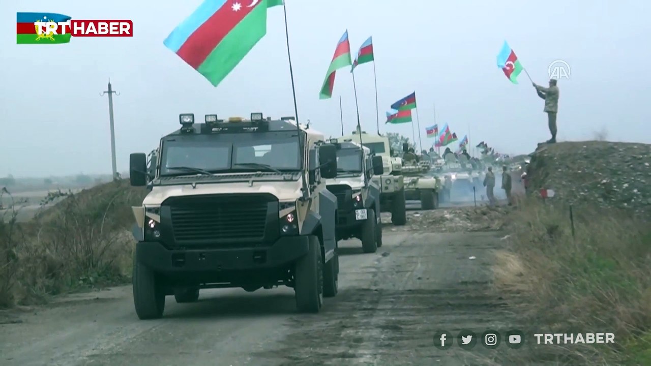 Azerbaycan ordusu Ağdam'da