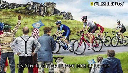 Claire Baxter Tour de Yorkshire Artist