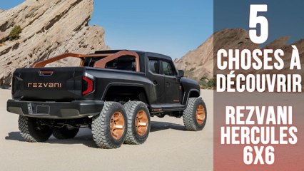 Hercules 6x6, 5 choses à savoir sur le pick-up de la démesure