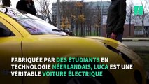 Cette voiture est entièrement faite de déchets plastiques et de matériaux recyclés