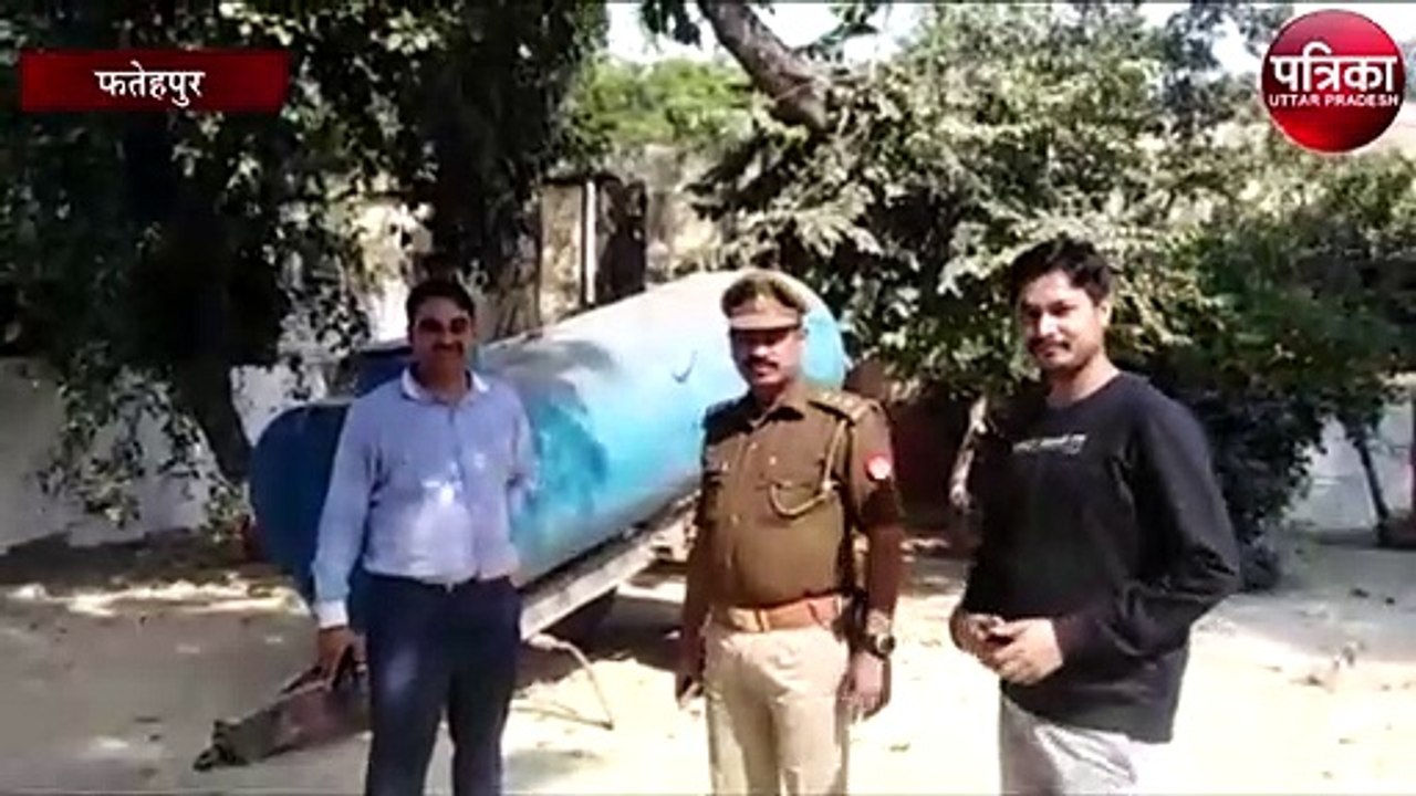 टैंकर से एक करोड़ का गांजा बरामद, दो तस्कर गिरफ...