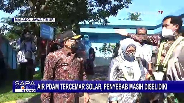 Air PDAM Kota Malang Tercemar Solar, Diduga Ada Faktor Kelalaian