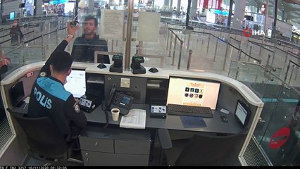İstanbul Havalimanı'nda PKK'lı terörist böyle yakalandı
