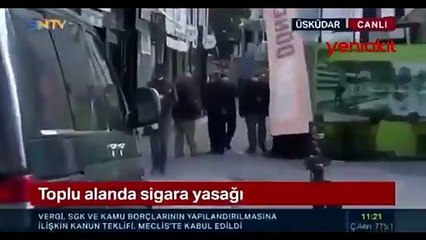 TV tarihine geçecek şok görüntü! NTV canlı yayınında meydana geldi