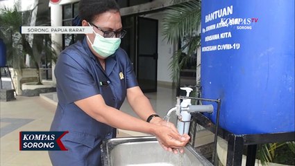 Wakil Ketua Dprd Sorong Ajarkan Disiplin Prokes
