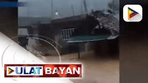 600 pamilya, apektado ng flash flood sa brgy. Hinipaan, Bagamanoc, Catanduanes; Isang lola, nailigtas sa baha gamit ang lubid; Clearing operations, isinagawa sa mga nagkaroon ng landslides