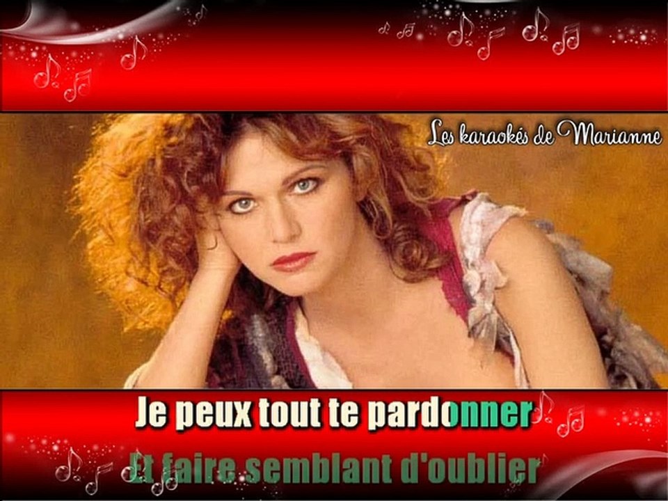 KARAOKE Jeane Manson - Avant de nous dire adieu