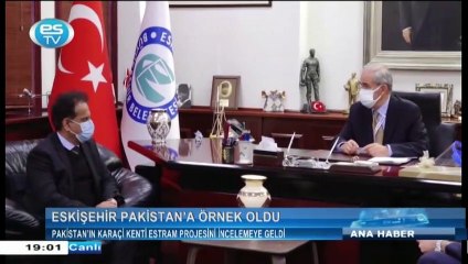 Pakistan’ın karaçi kenti estram projesini incelemeye geldi