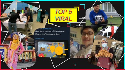 Top 5 Viral: Netizen tunai hasrat mangsa nahas helikopter, graduan UK tutup mulut makcik bawang!