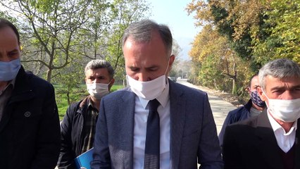 700 metrelik çevre yolu beton yolla kaplanıyor