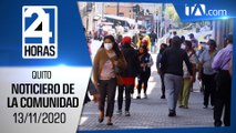 Noticias Ecuador: Noticiero 24 Horas, 13/11/2020 (De la Comunidad Primera Emisión)