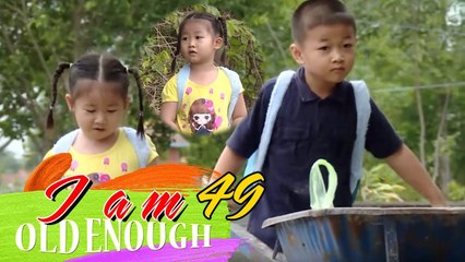 Cô em nhõng nhẽo bị anh hai càm ràm suốt hành trình dài cùng xe cút kít của bà | I AM OLD ENOUGH #49