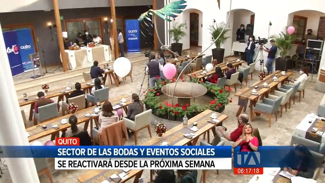 Sector de las bodas y eventos sociales se reactivará desde la próxima semana