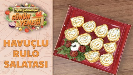 Havuçlu Rulo Salatası Tarifi