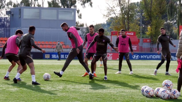 El Atlético de Madrid se prepara durante el parón de selecciones