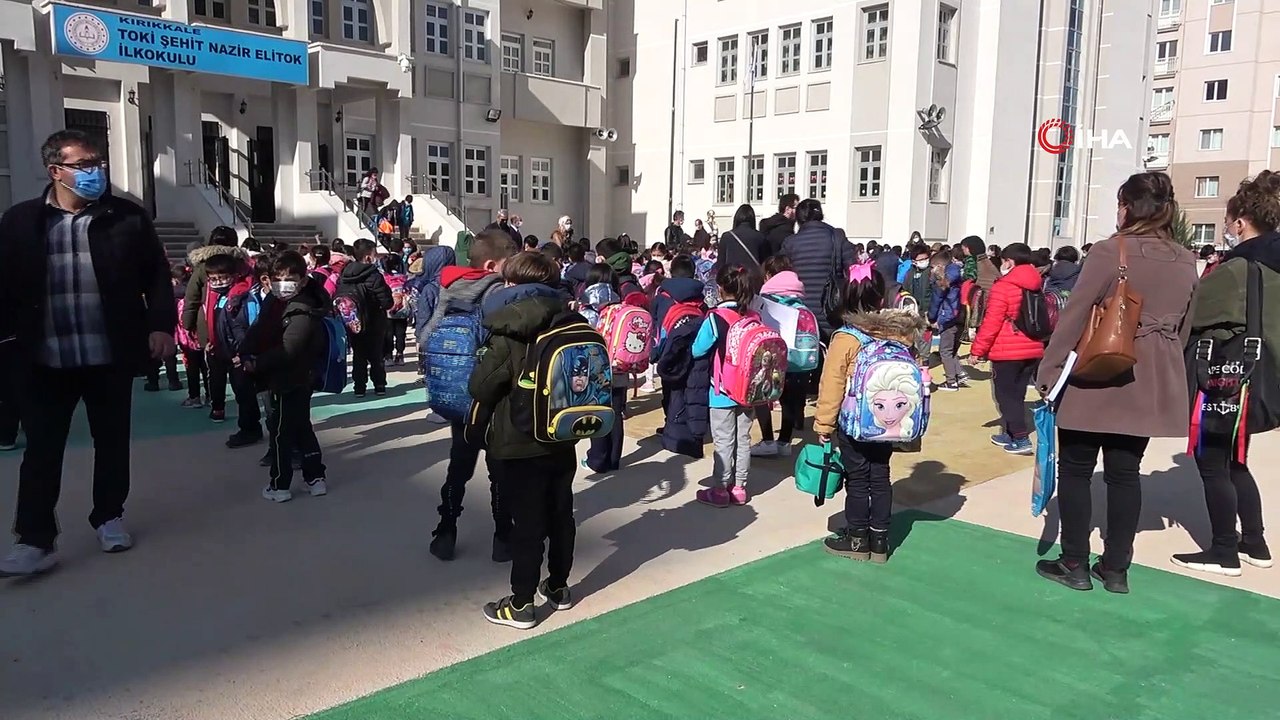 Son ders zili çaldı, ara tatil başladı