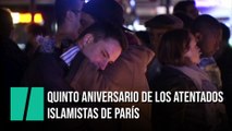 Francia homenajea a las víctimas en el quinto aniversario de los ataques islamistas de París