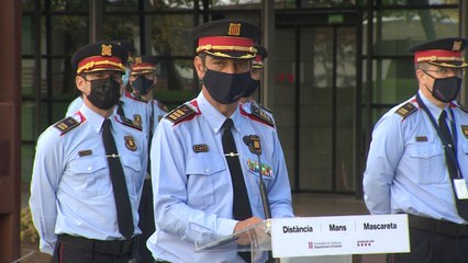 Trapero trabajará para mejorar la "confianza institucional" en Mossos