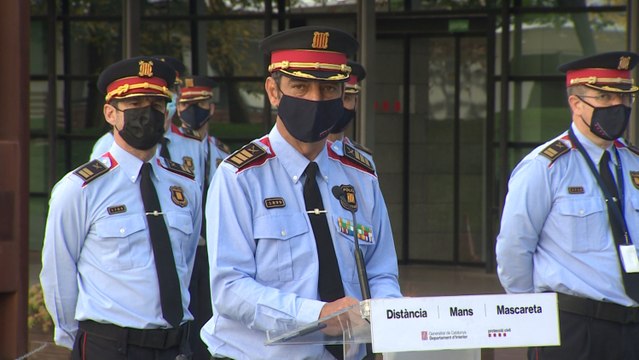 Trapero trabajará para mejorar la confianza institucional en Mossos