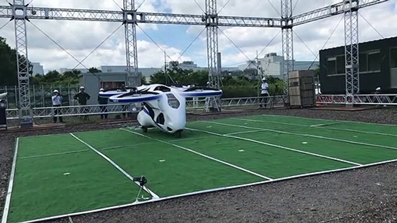 Prueba en Japón del prototipo NEC de coche volador (16/08/2019)
