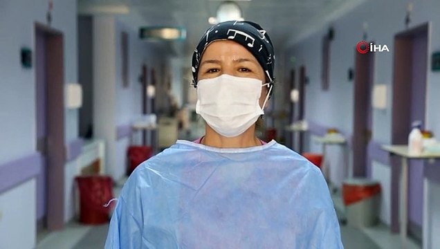 Sağlık çalışanlarından videolu 'Covid-19' tedbirlerine uyun çağrısı