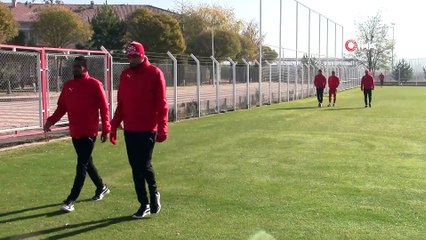 Sivasspor’da Fatih Karagümrük maçı hazırlıkları devam etti