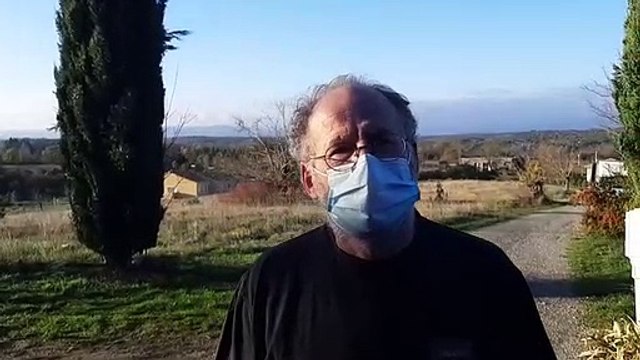 Mickaël Fishelson, un des opposants à l'antenne de Grospierres