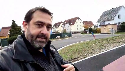 Brumath en Alsace le Rond Point vers Geudertheim est enfin fini