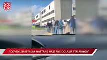 Devlet hastanesinde metrelerce Covid-19 test kuyruğu oluştu: 