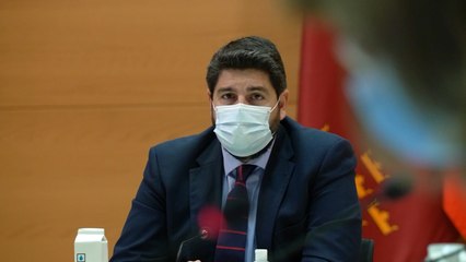 López Miras preside la reunión del Comité de Seguimiento Covid-19