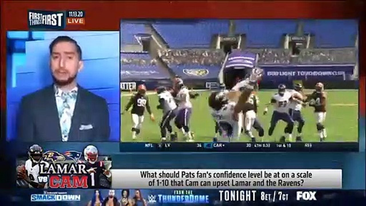 Cam Newton says he's NOT in the same 'Stratosphere' as Lamar? What? | Nick's reaction