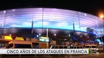 Francia conmemora el quinto aniversario de los atentados