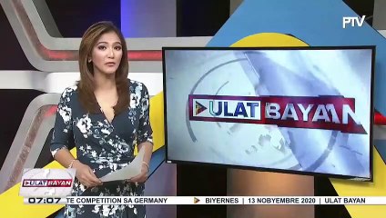 Isang aso, pilit lumangoy kahit na malakas ang alon para iligtas ang sarili