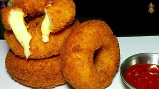 Cheese Onion Rings | ഉള്ളി വളയം ഇതുപോലെ ഉണ്ടാക്കി നോക്കൂ പൊളി ആണ് | Super Crispy Easy And Delicious