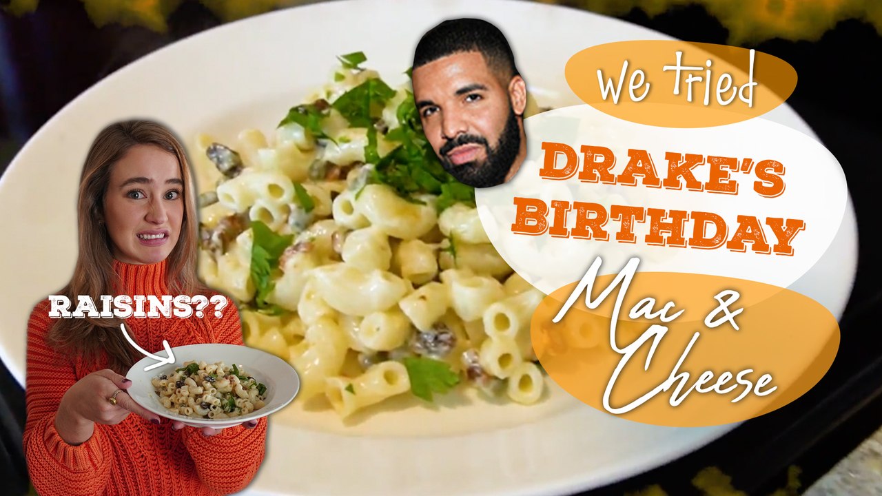 We Tried Drake's Birthday Mac and Cheese made with RAISINS | We Tried It | Allrecipes.com