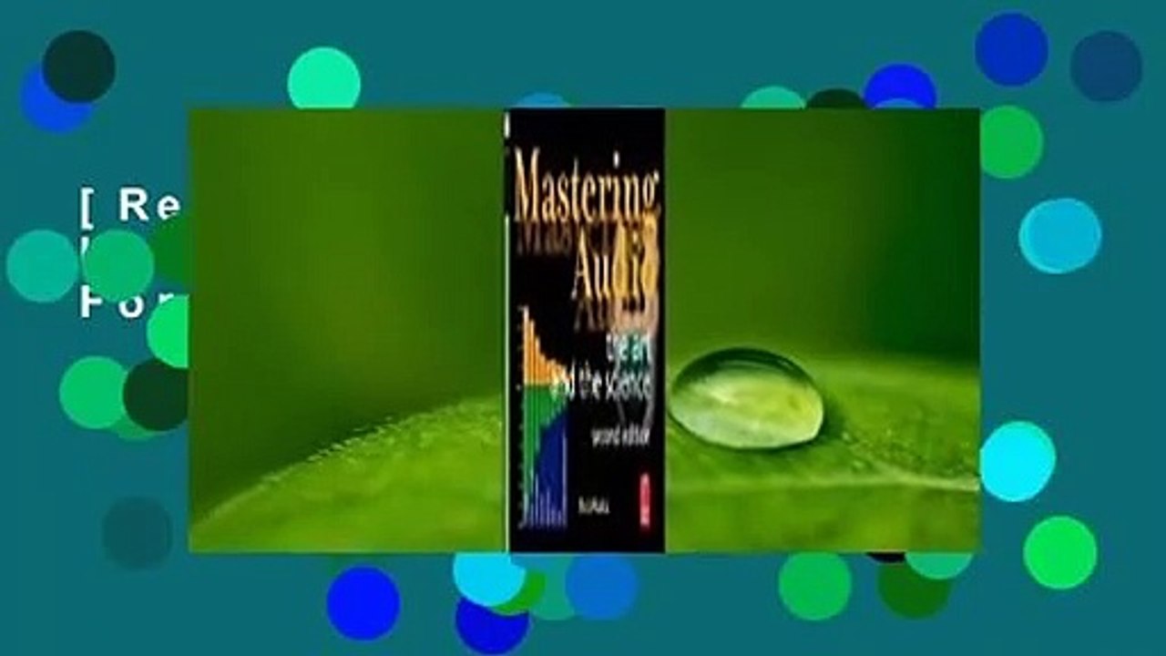 [Read] Mastering Audio: The Art and the Science  For Kindle